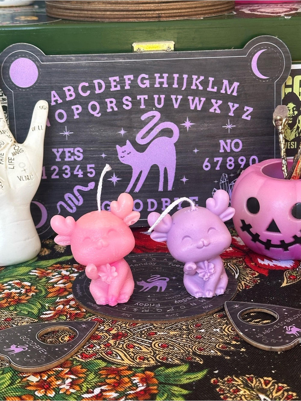 Blossom Deer Candle Set